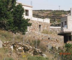 ΑΝΔΡΟΣ -  υπό κατασκευή μονοκατοικία παραθερισμού