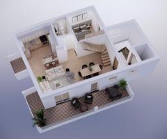 Σέρρες Καλκάνη ΠΩΛΕΙΤΑΙ μεζονέτα 2 επιπέδων συνολικής επιφάνειας 128.00 τ.μ