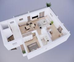 Σέρρες Καλκάνη ΠΩΛΕΙΤΑΙ μεζονέτα 2 επιπέδων συνολικής επιφάνειας 128.00 τ.μ - Εικόνα 4/12