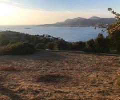 Οικόπεδο με θέα στη θάλασσα και το ηλιοβασίλεμα